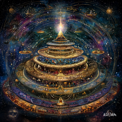 須弥山宇宙曼荼羅 - Mount Sumeru Universe Mandala Series