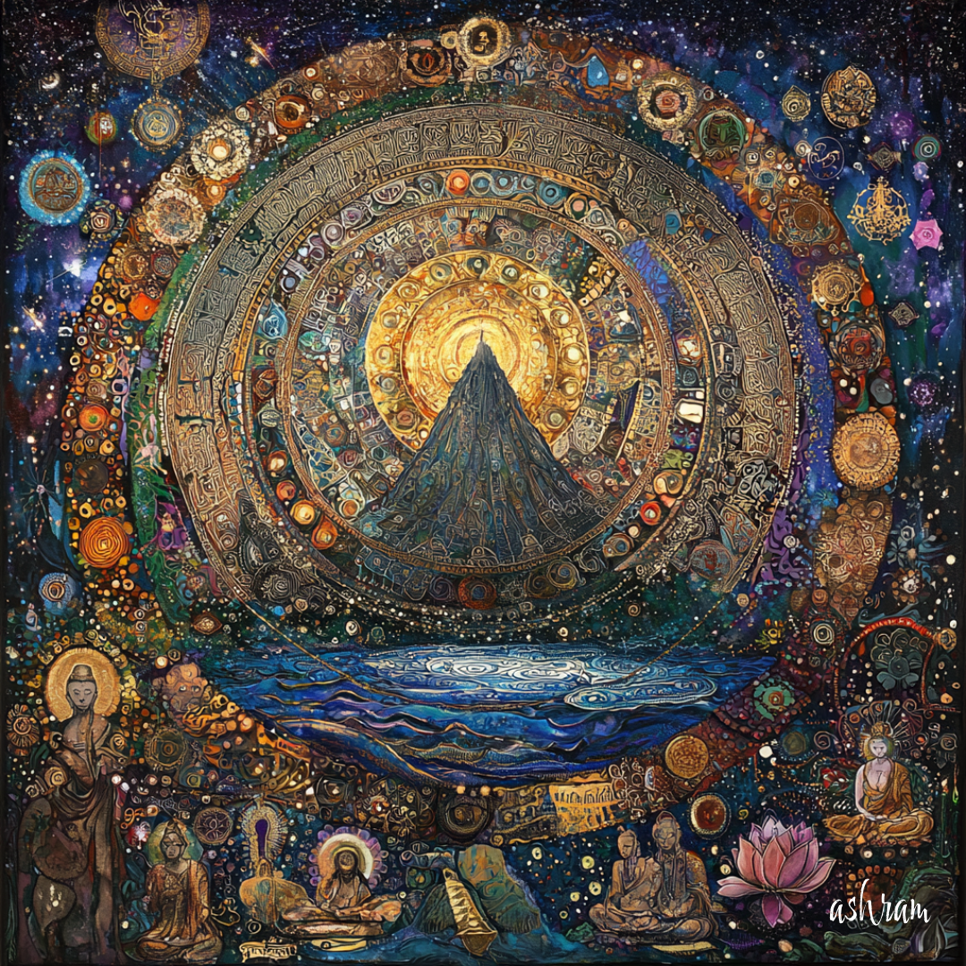 須弥山宇宙曼荼羅 - Mount Sumeru Universe Mandala Series