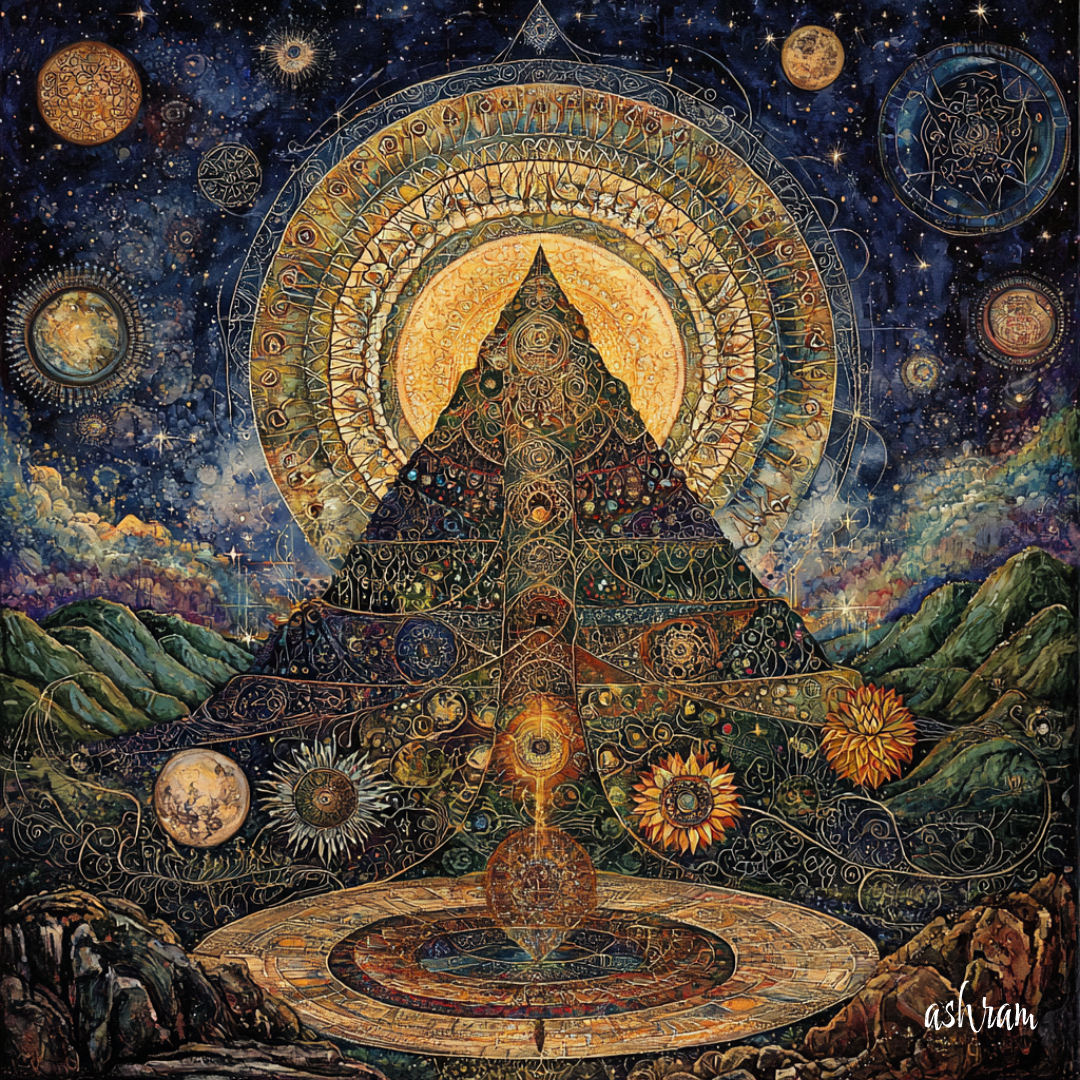 須弥山宇宙曼荼羅 - Mount Sumeru Universe Mandala Series